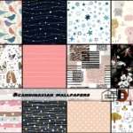 Scandinavian wallpapers.