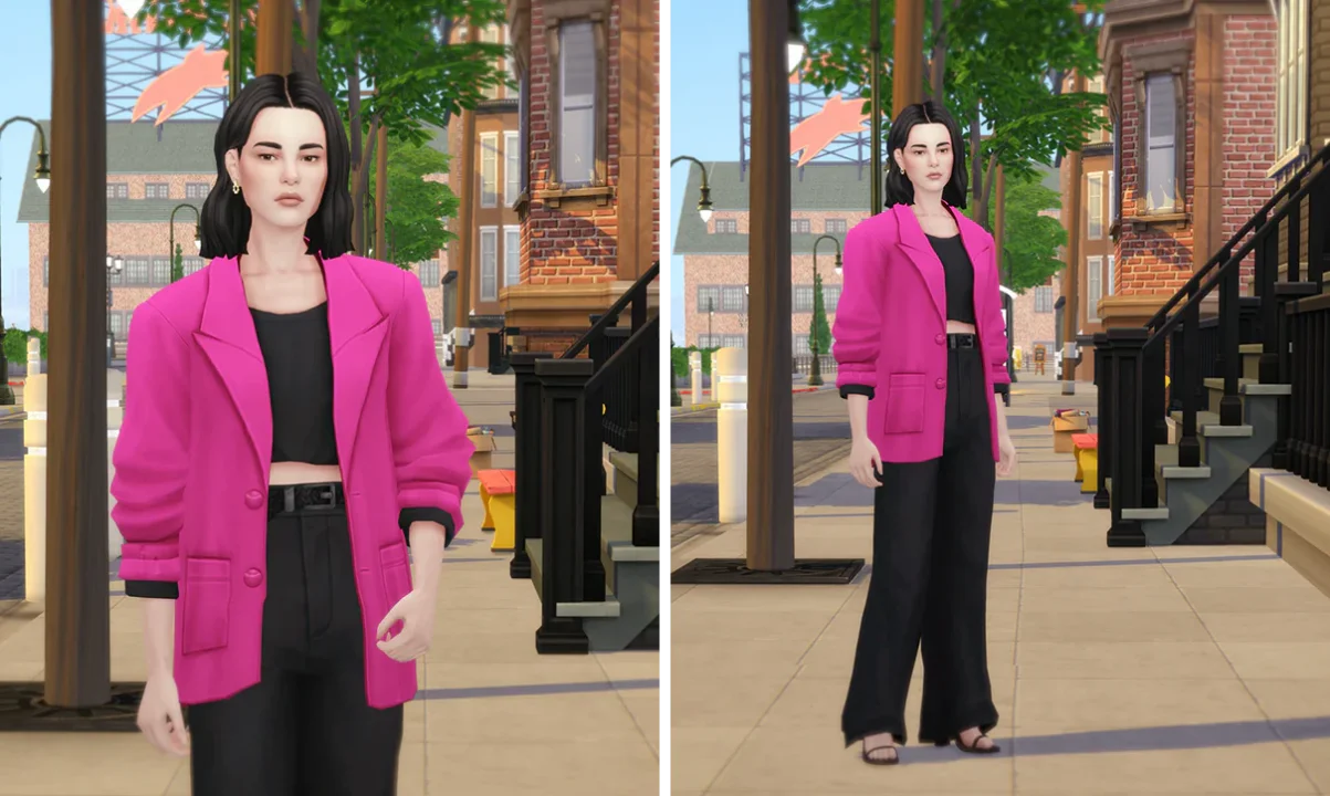 Taylor Jacket & Belted Trousers Set - Urban City