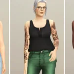 Basic Sleeveless T-Shirt II