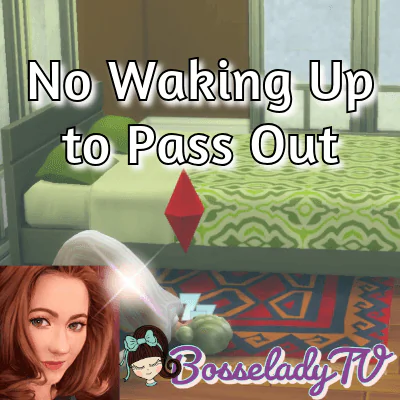 No Waking Up to Pass Out