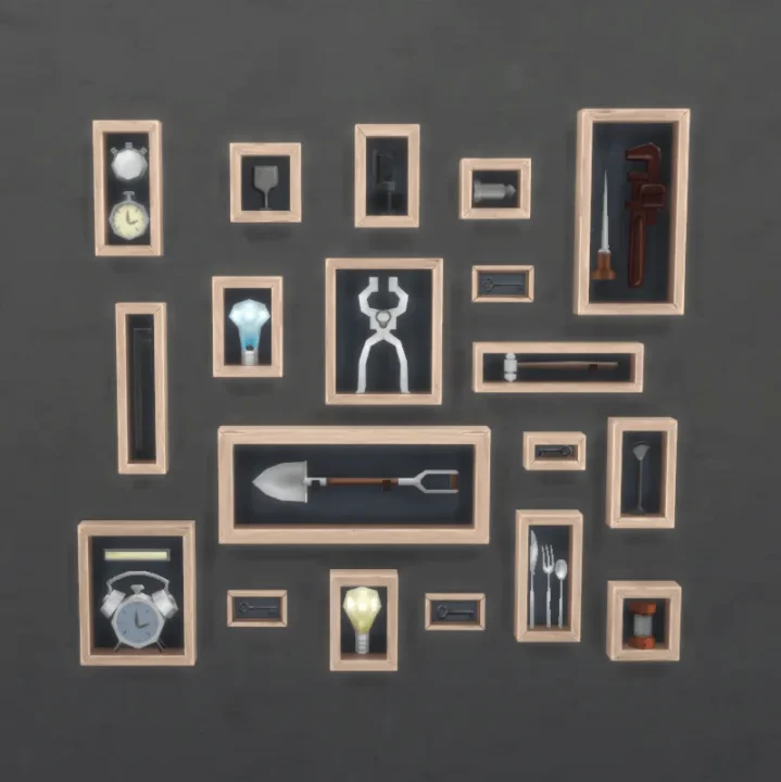 Wall Sculptures – Base Game