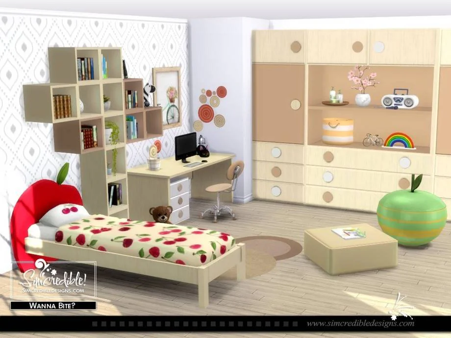 Wanna Bite ? 🍎 - Kids Bedroom