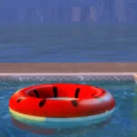 Watermelon pool float
