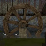 TSM Water Wheel Mill Hood Deco