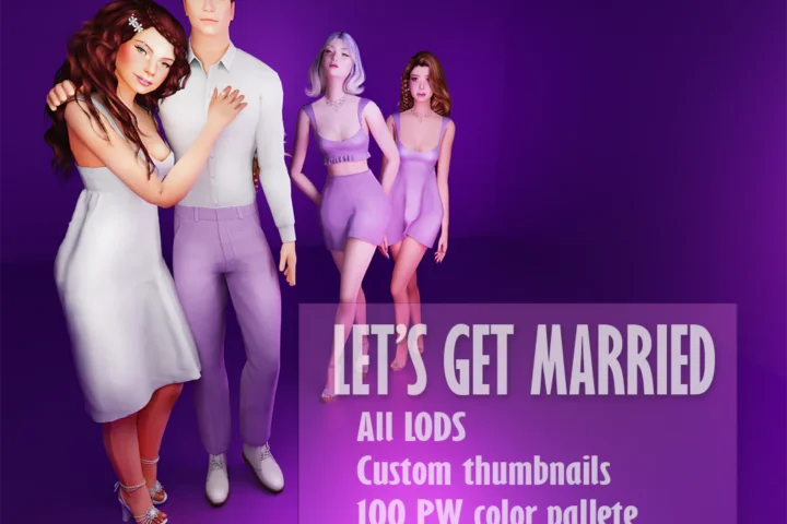 Let's get married set