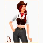 Woman Top - Western - Version 1