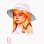 Toddler White Hat - Family Trip Outfits - 3 versions