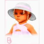 Infant White Hat - Family Trip Outfits - 3 versions