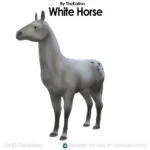 Horse for the Animal Shed