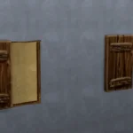 Tomarang Huts Build Set Part 3: Doors, Windows, Shutters