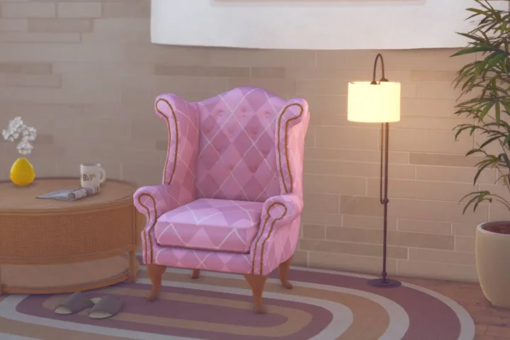 WIngback Arm Chair