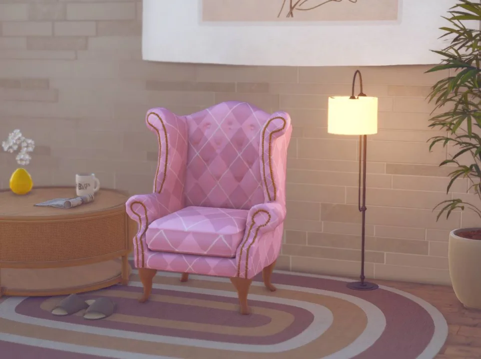 WIngback Arm Chair
