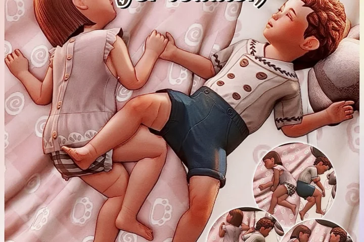 Acha Wird＆Cozy pose pack (for toddler)