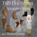 TSM Evil Witch - Separated Shoes for All Ages