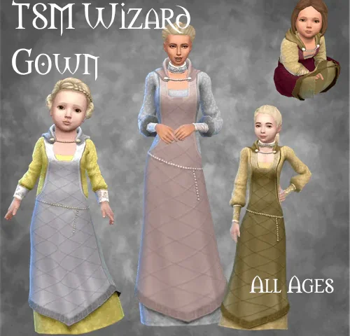TSM Wizard Gown for All Ages