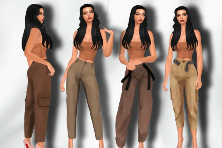 WOMEN PANT SET / 4 ITEMS