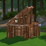 Settlers Forest Huts as Hood Deco