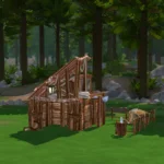 Settlers Forest Huts as Hood Deco
