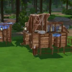 Settlers Forest Huts as Hood Deco
