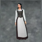 S3 Woodland Collar Dress