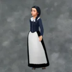 S3 Woodland Collar Dress