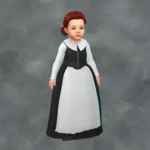 S3 Woodland Collar Dress
