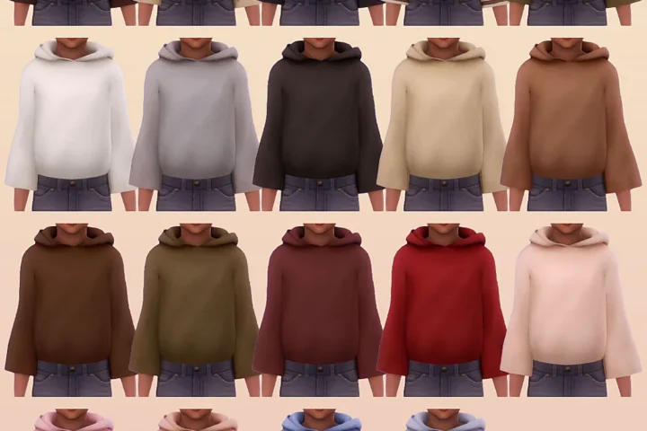 Wool hoodie for children
