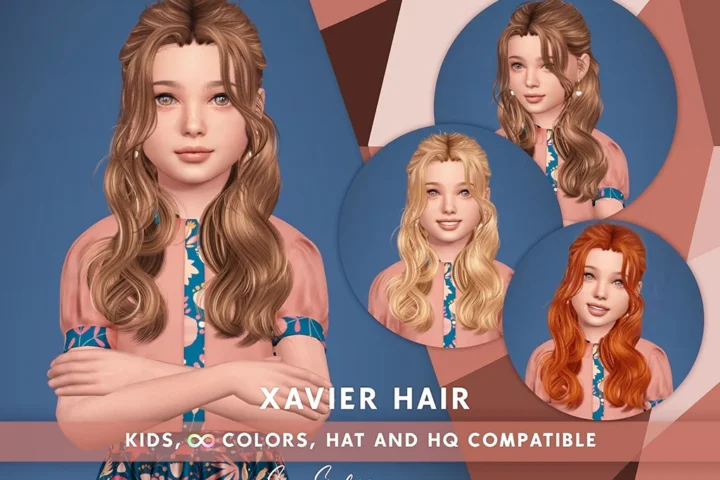 SONYASIMS - XAVIER HAIR KIDS (WITH BANGS)