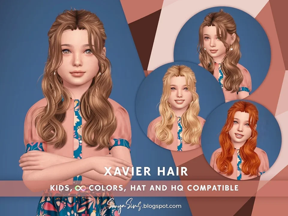 SONYASIMS - XAVIER HAIR KIDS (WITH BANGS)