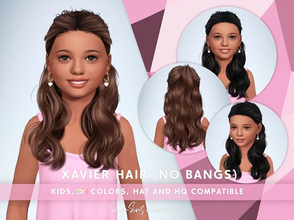 SONYASIMS - XAVIER HAIR KIDS (NO BANGS)