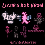 Lizzie's Bar Neon Signs