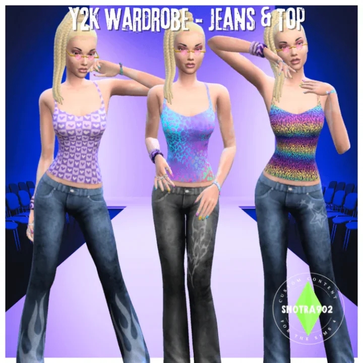 Y2K Wardrobe - Jeans & Top