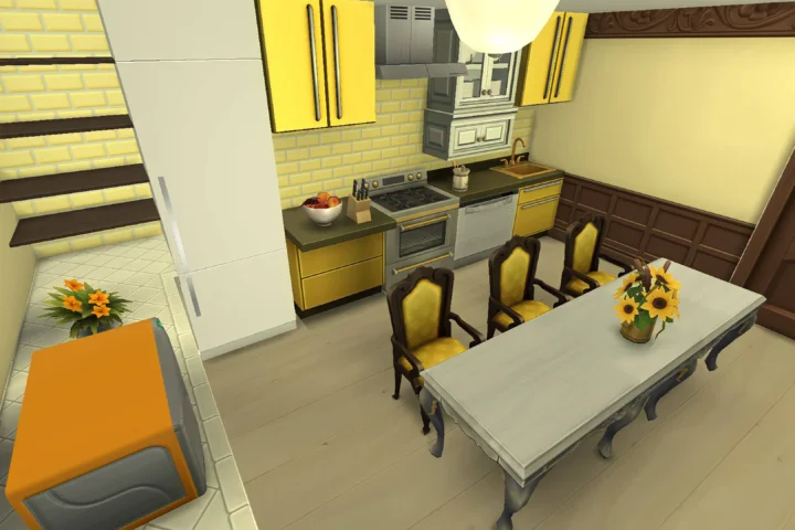 Yellowish Kitchen
