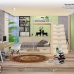 Young Print Bedroom