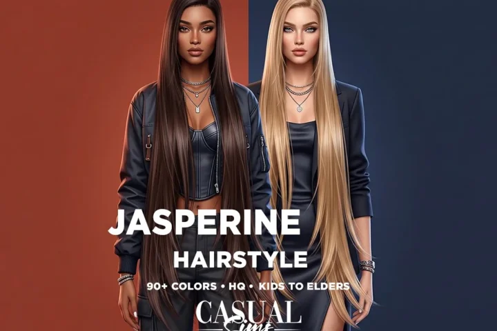 Женская прическа - Jasperine Hairstyle - SUPER LONG