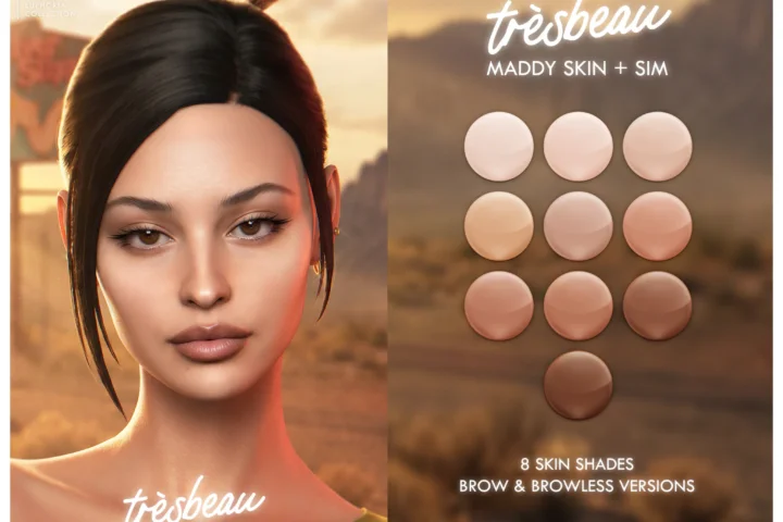 Женский скинтон - Maddy Skin