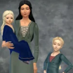 Basic Medieval Peasant Dress for all ages + tops, separated skirt