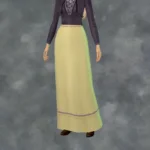 Basic Medieval Peasant Dress for all ages + tops, separated skirt